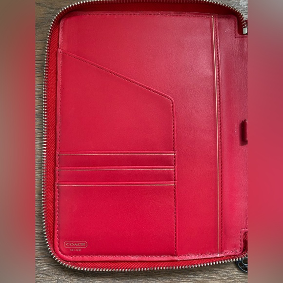 Coach Embossed Zip Close Planner Case - Picture 5 of 9